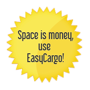 Space is money, use EasyCargo!