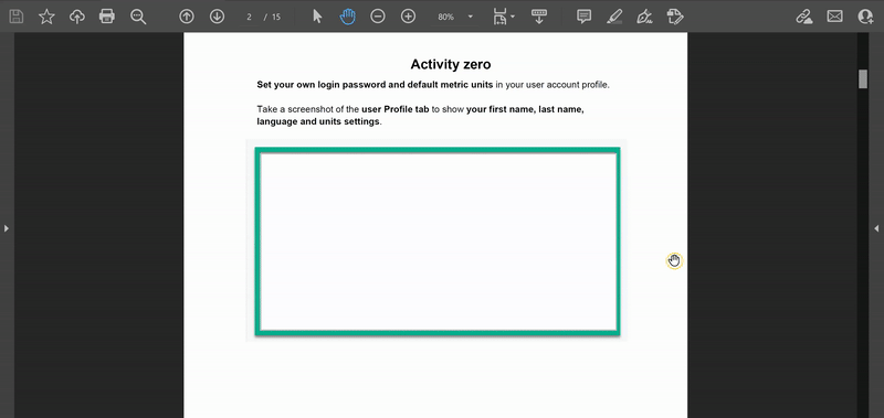 How to work with the PDF version of EasyCargo Worksheets