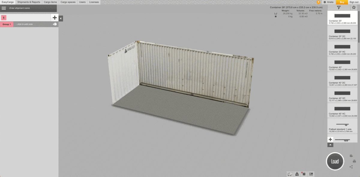 Flat Rack Container