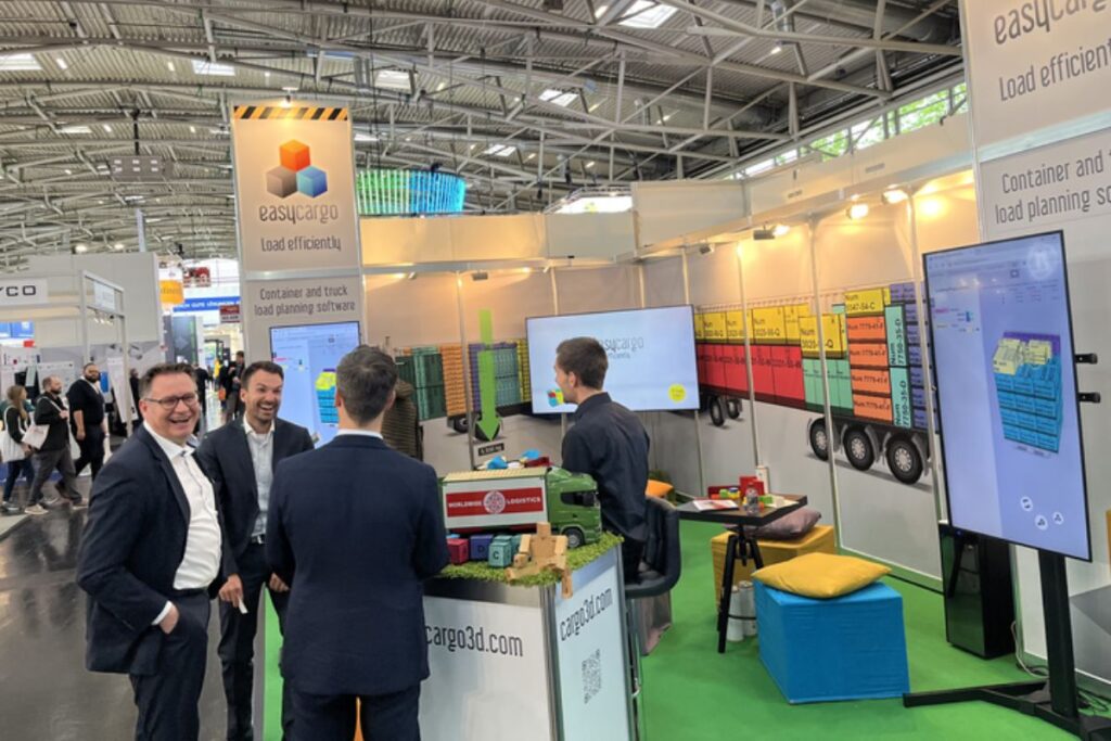 Stand de EasyCargo en la feria Transport Logistic de Múnich
